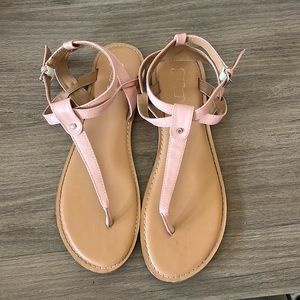 Pink sandals
